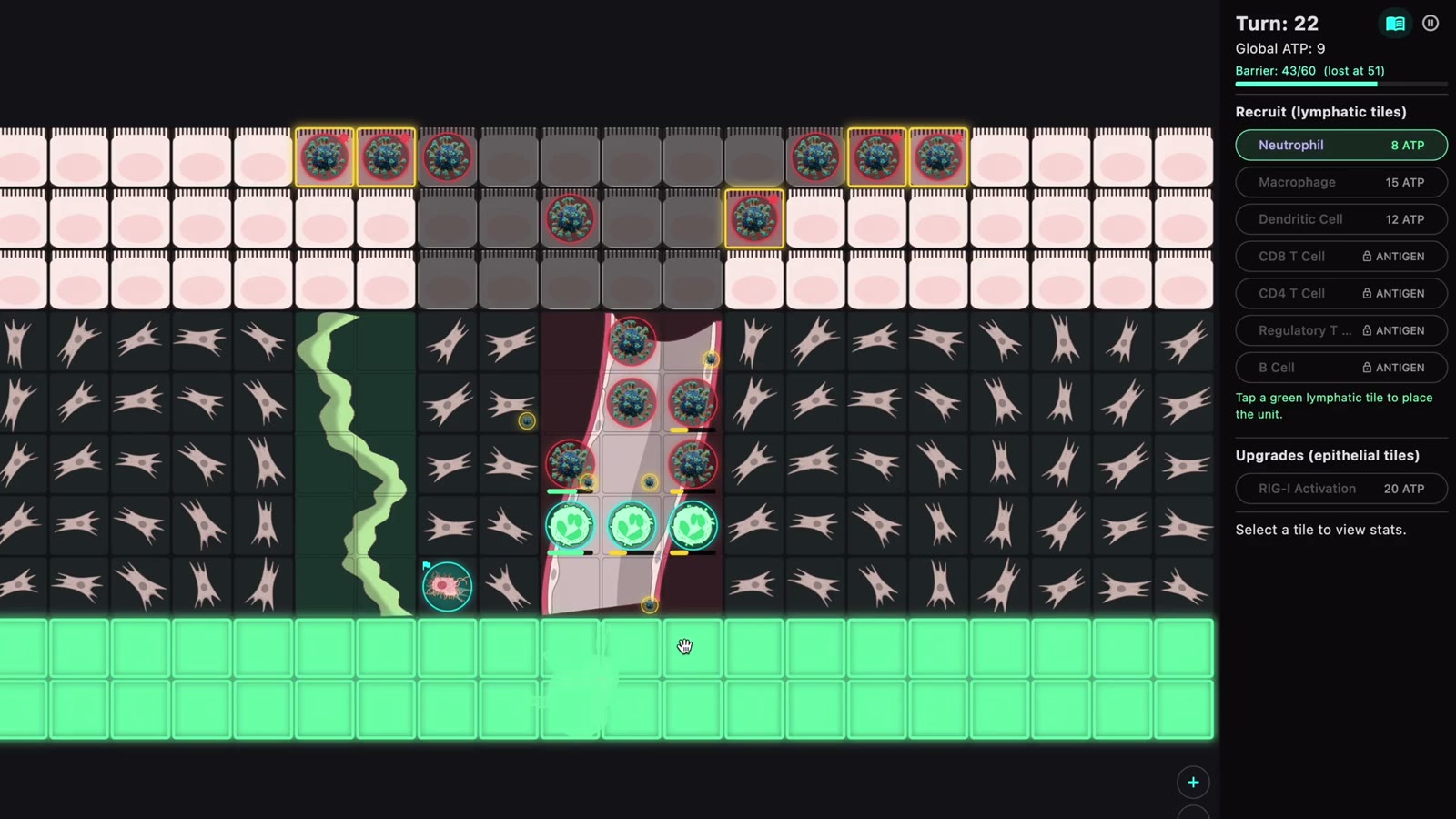 Diapedesis screenshot