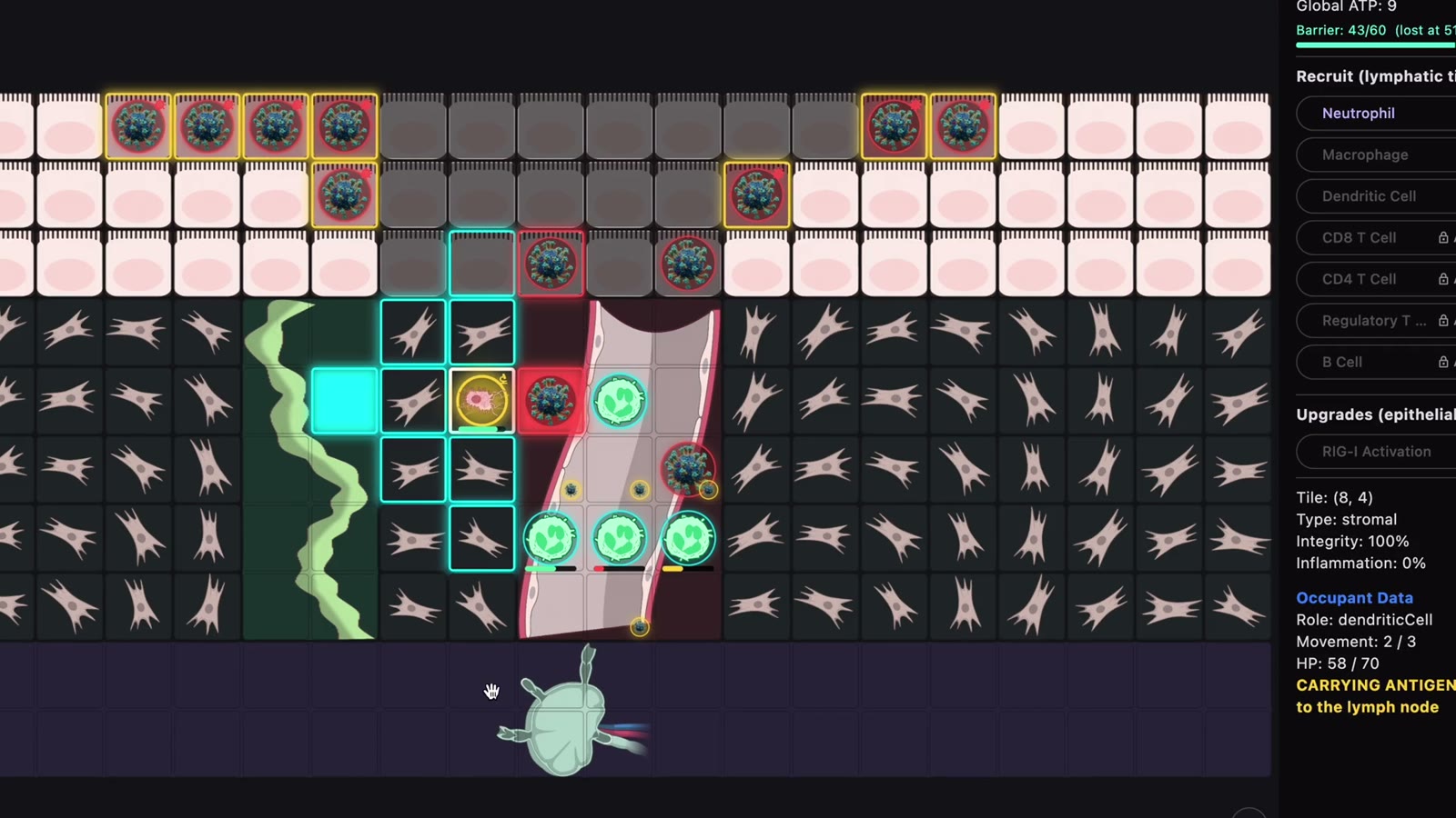 Diapedesis screenshot
